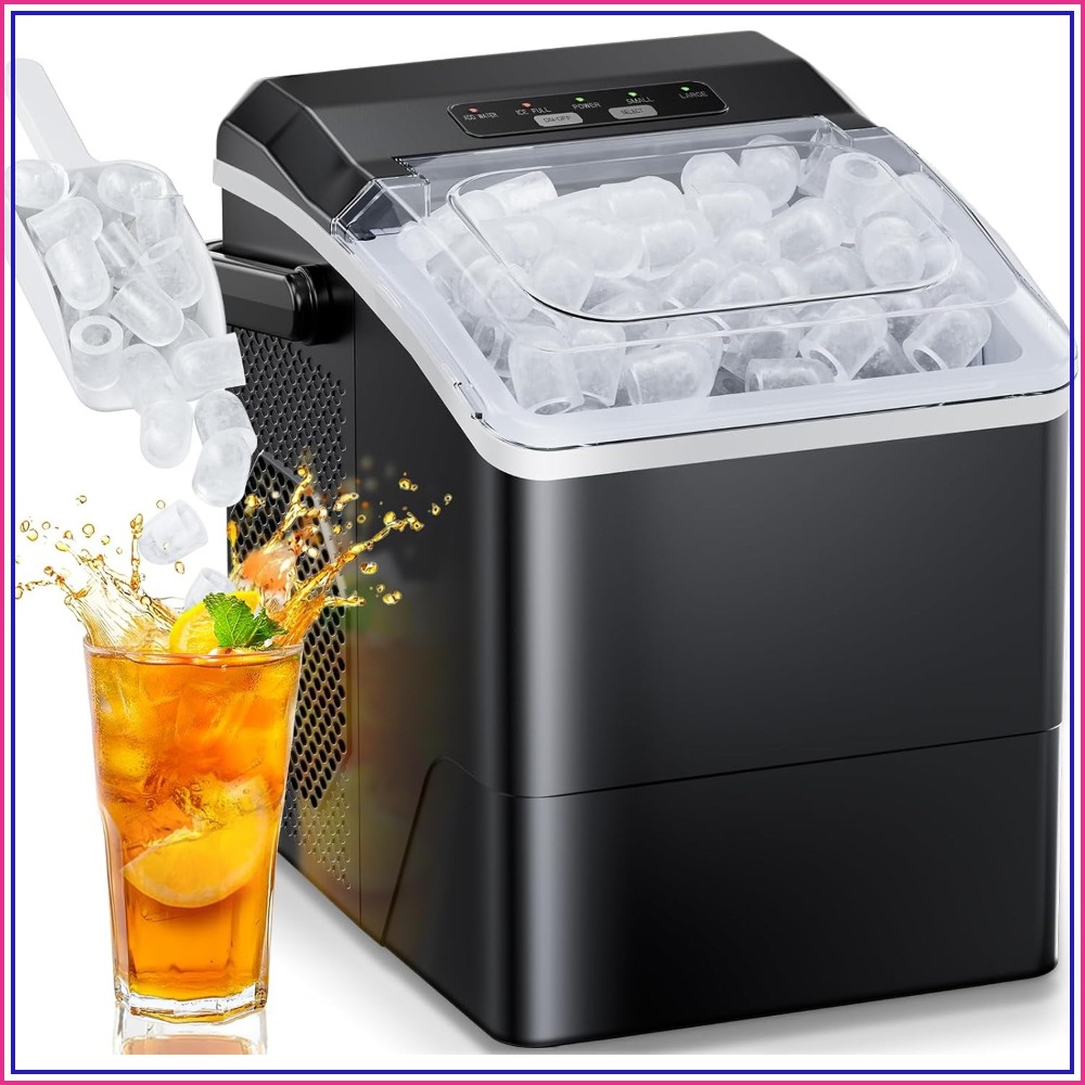 Travel Kitchen Accessories - Ice Maker Countertop: 9 Cubes in