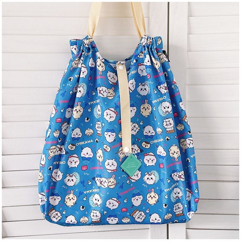 Travel Accessories Shops - Anime Chiikawa Foldable Storage Bag Drawstring