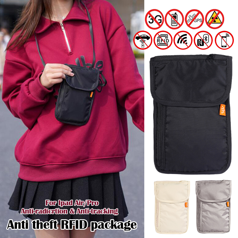 Travel Accessories Wallet - RFID Blocking Travel Bag Passport Holder