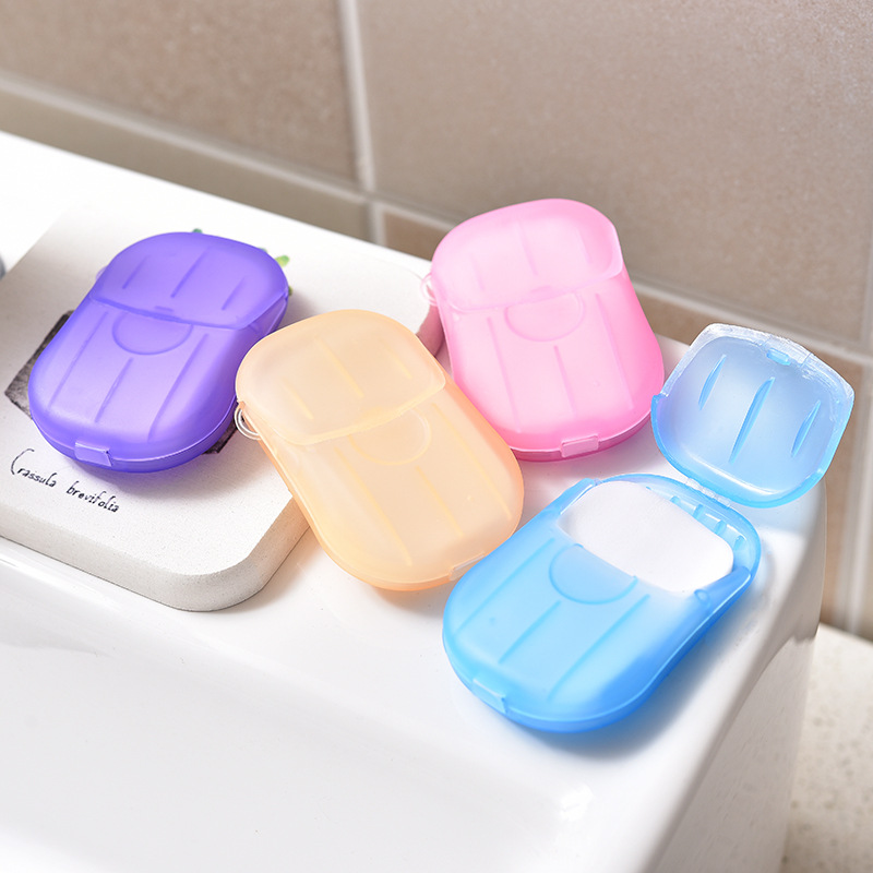 Travel Kitchen Accessories - 20 PCS Travel Soap Paper Disposable