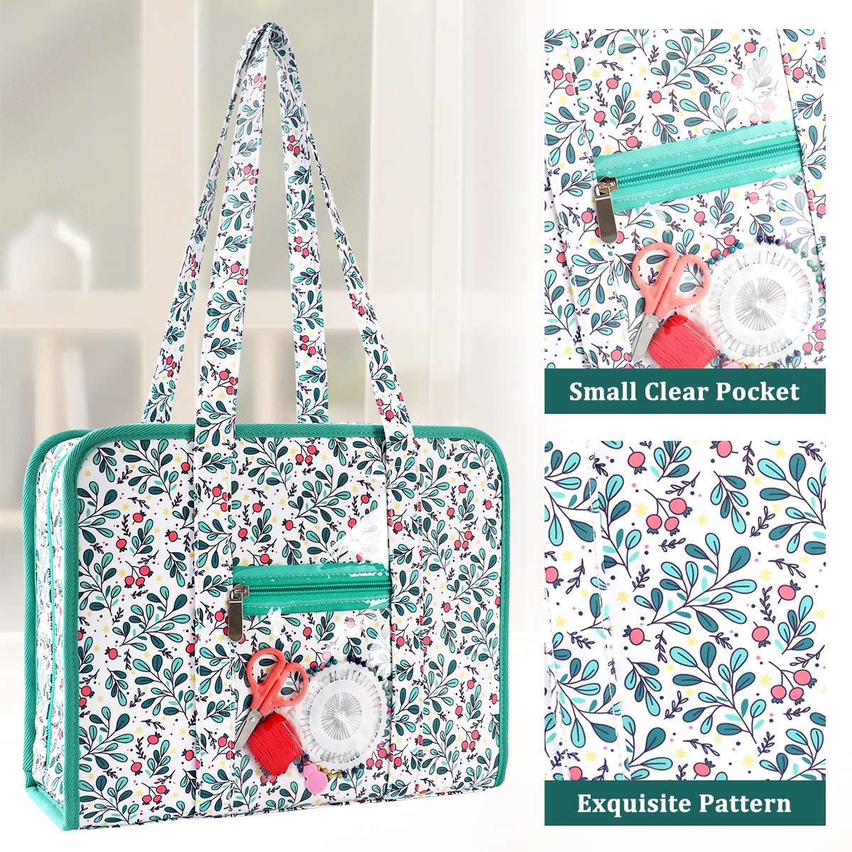Travel Accessories Kit Bag - Embroidery Tools Kit Storage Bag Large