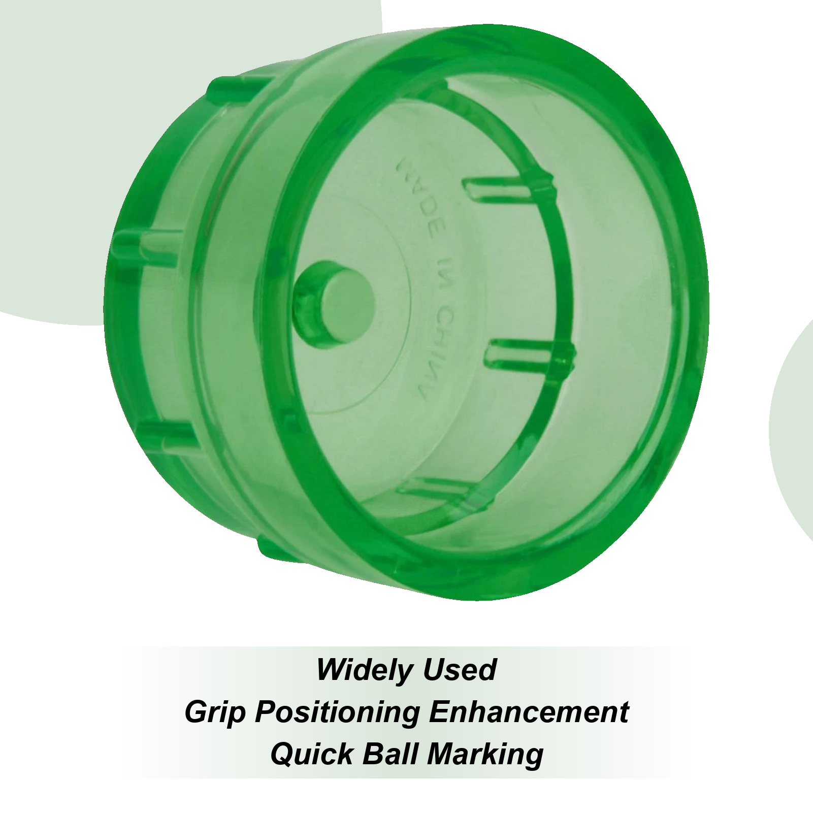 Travel Accessories Drawing - Golf Ball Line Marker Putting Drawing