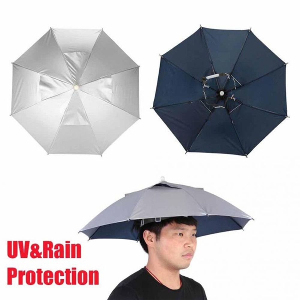 Travel Umbrella Compact - Hiking Travel Handsfree Foldable UV Protection