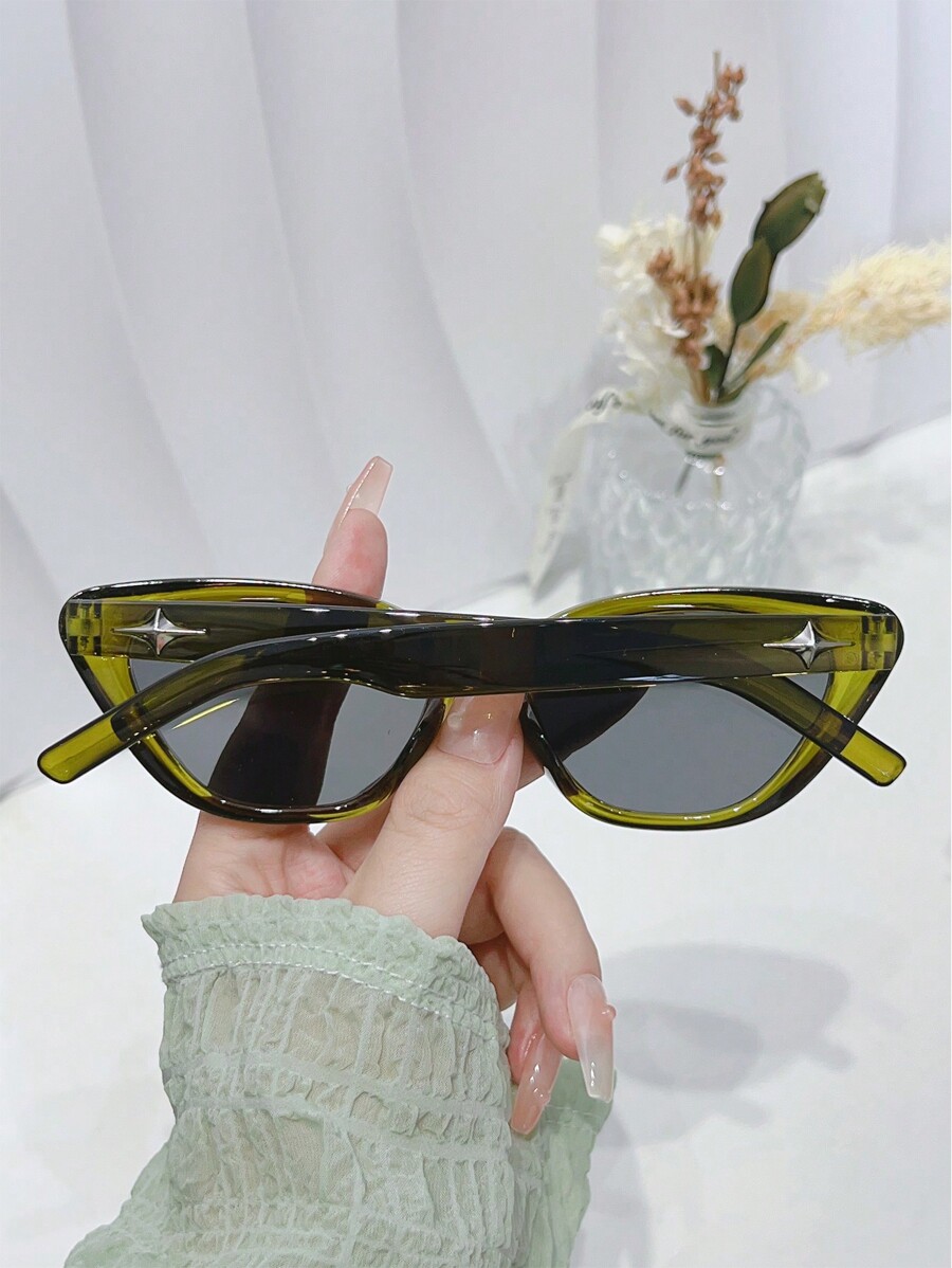 1pc Women's High-End Cat Eye S - Travel Accessories High End ulasan dan harga