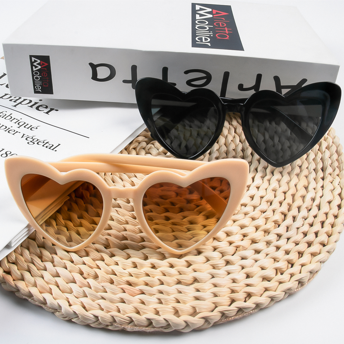 Heart Shaped Sunglasses for Wo - Travel Accessories Shops ulasan dan harga