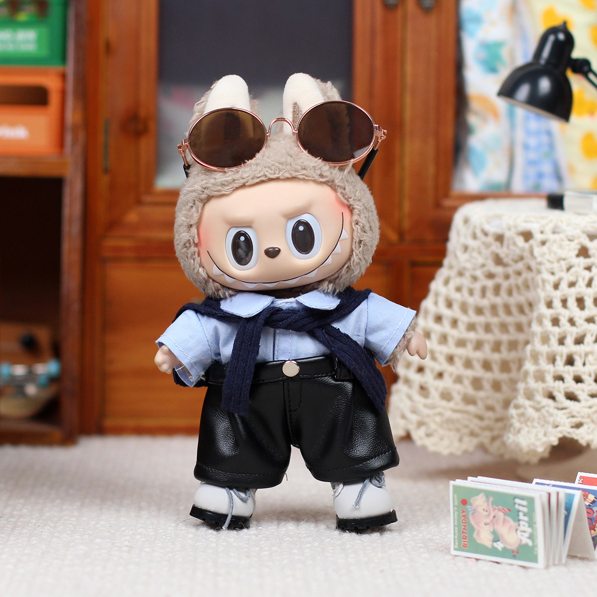 For Labubu V2 V1 Plush Idol Cl - Travel Accessories With Kids ulasan dan harga