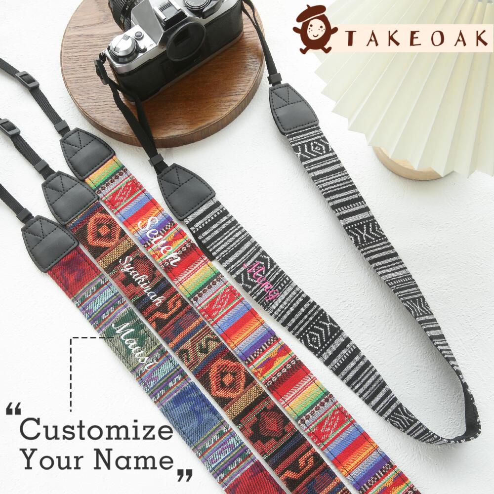 Custom Name Ethnic Woven Camer - Travel Accessories Hong Kong ulasan dan harga