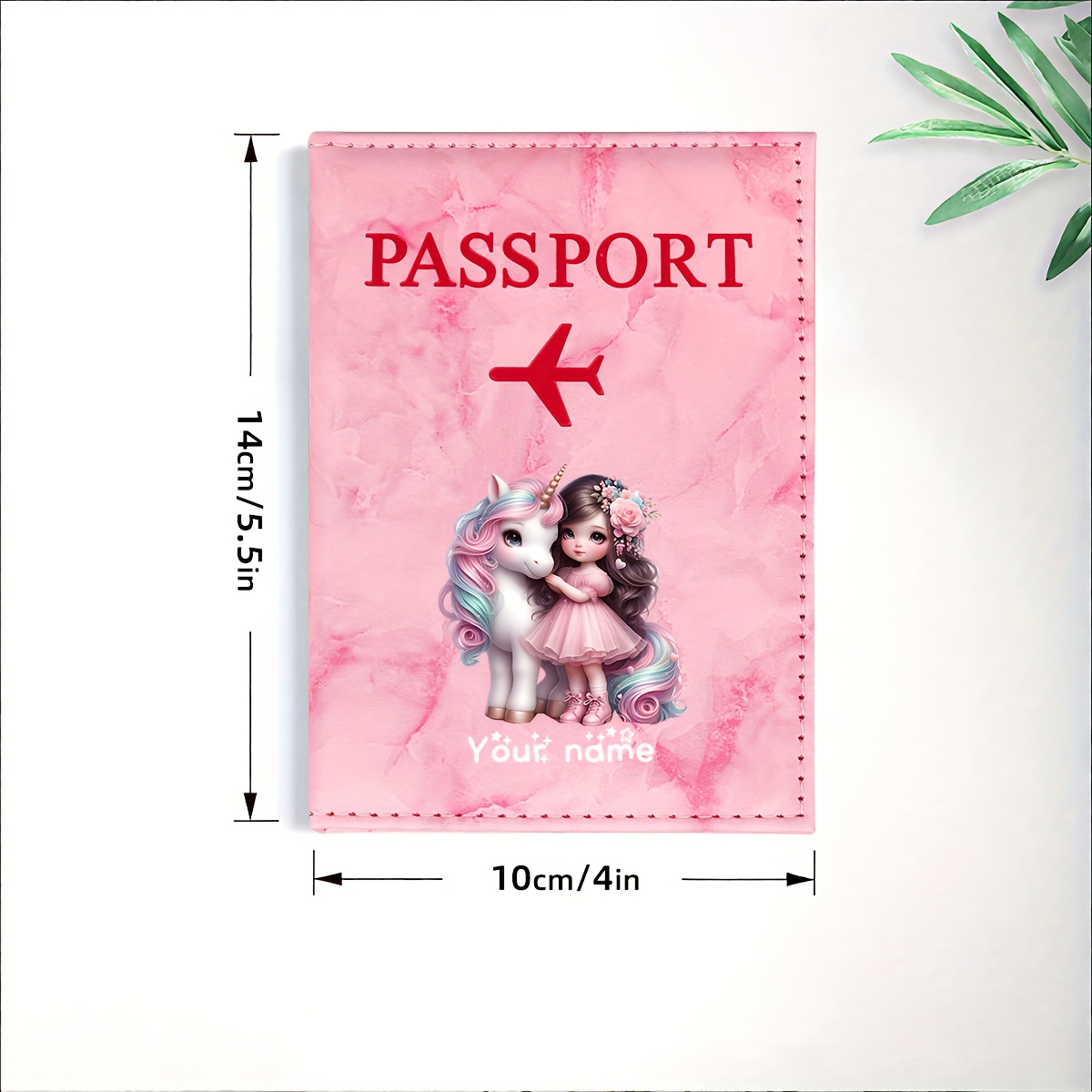 Unicorn Girl Pattern PU Passpo - Travel Accessories Gear ulasan dan harga