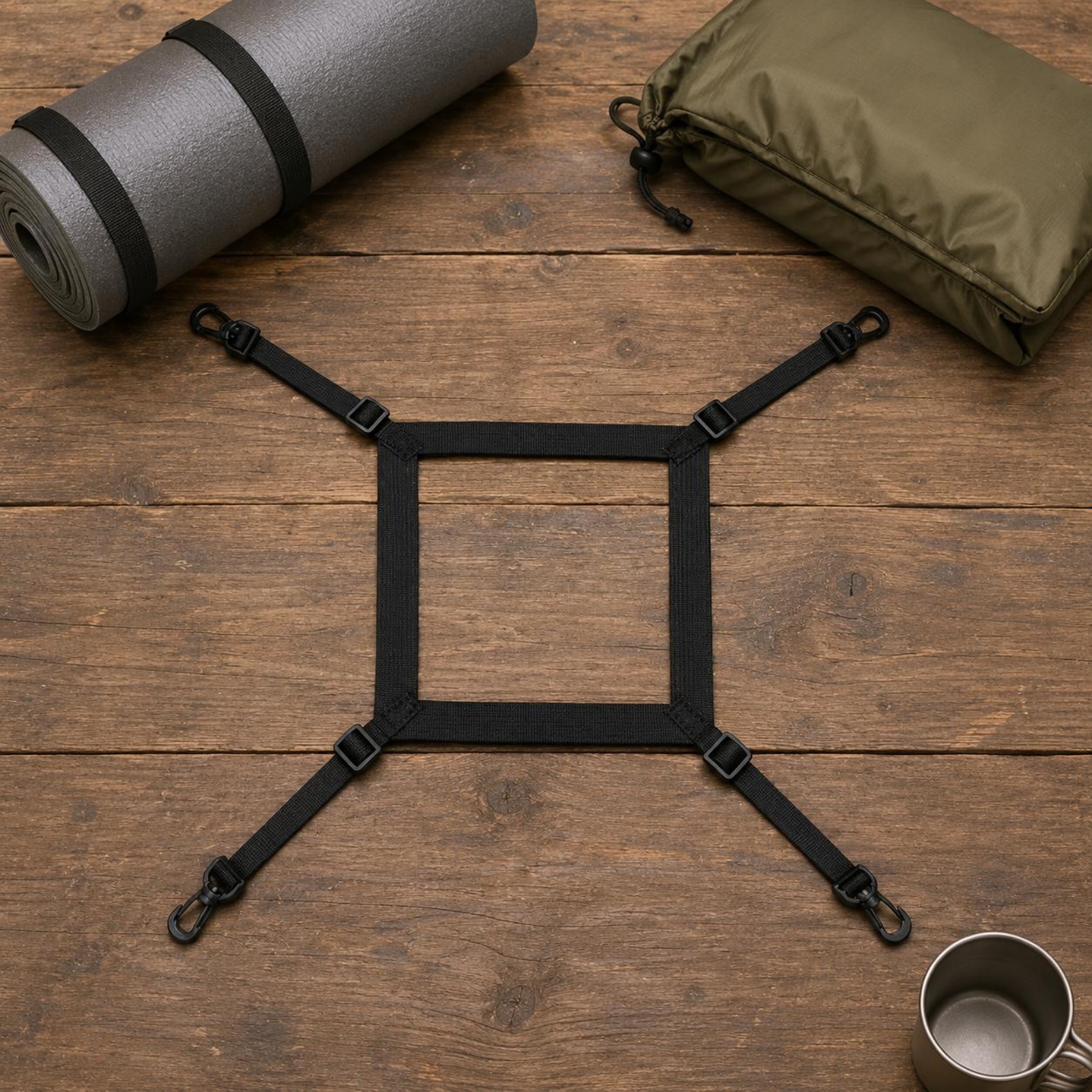 Gear Attachment Strap Flat Web - Travel Accessories Gear ulasan dan harga