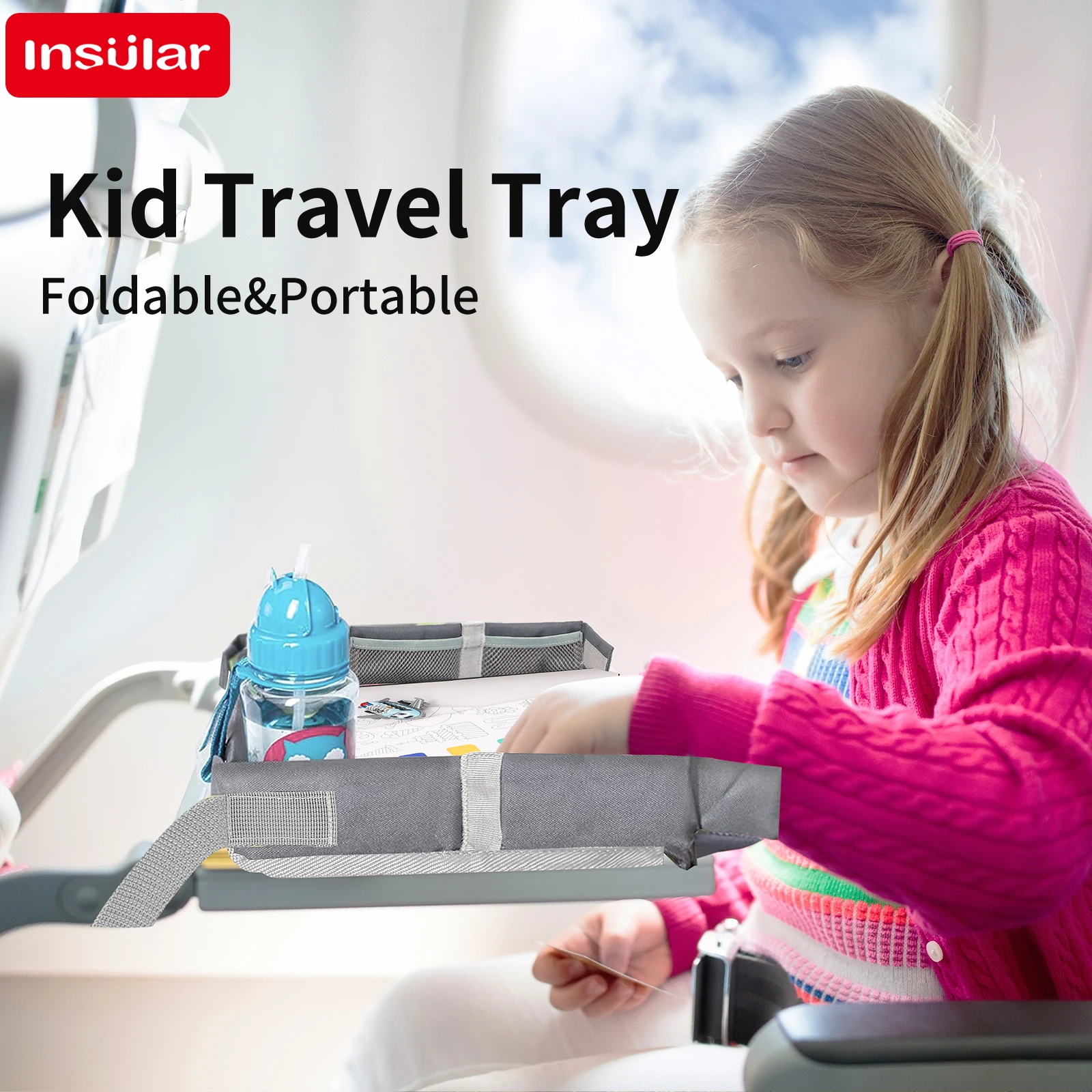 INSULAR Kids Car Seat Travel T - Travel Accessories Drawing ulasan dan harga