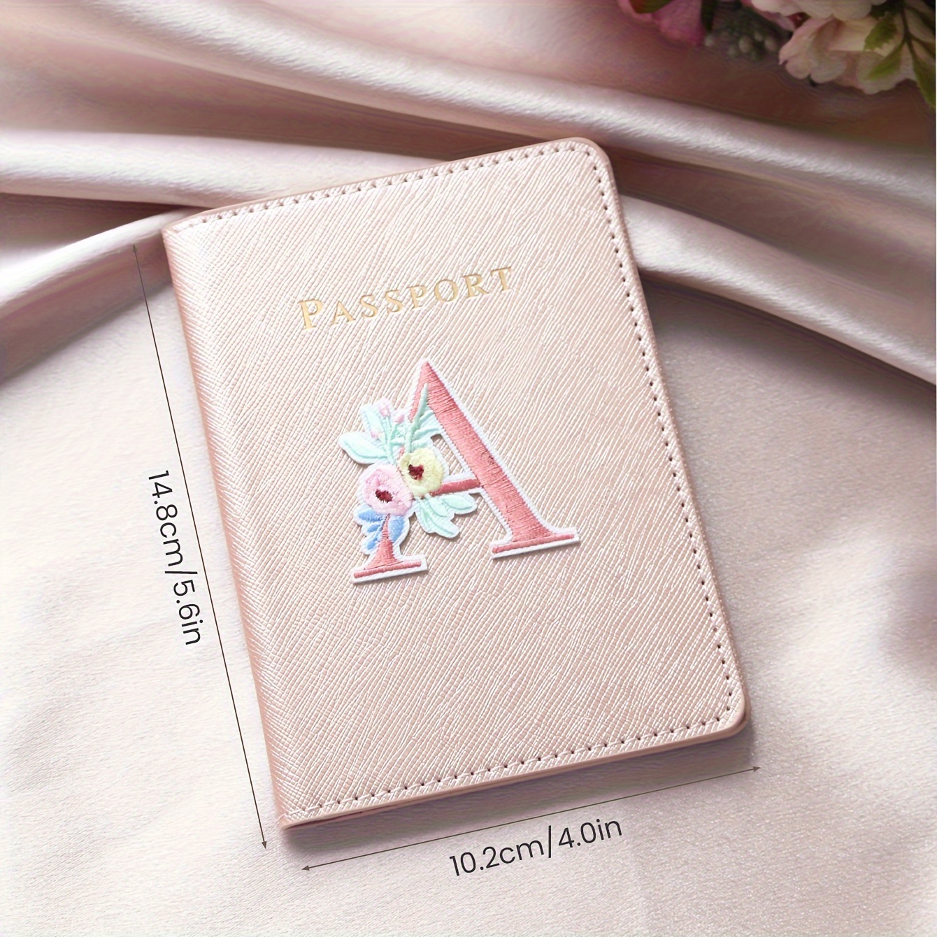 Custom Floral Initial Letter P - Travel Accessories Hong Kong ulasan dan harga