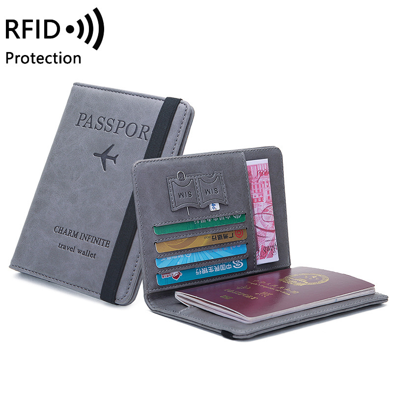 Unisex PU Leather Passport Hol - Travel Accessories Wallet ulasan dan harga