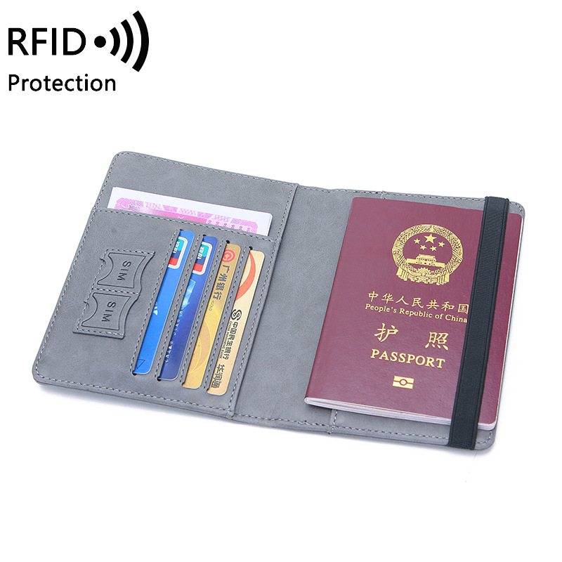 Unisex PU Leather Passport Hol - Travel Accessories Wallet ulasan dan harga