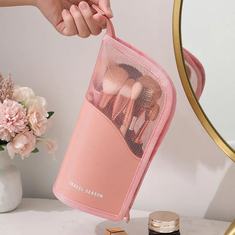 Travel Makeup Brush Bag Portab - Travel Z ulasan dan harga