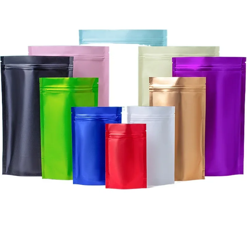 100pcs Custom Matt Finished Se - Reusable Zip Bag ulasan dan harga