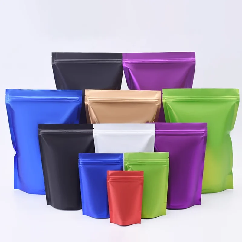 100pcs Custom Matt Finished Se - Reusable Zip Bag ulasan dan harga