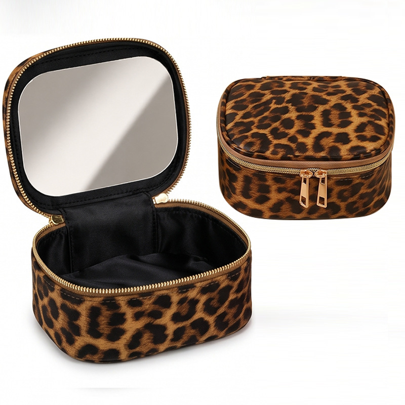 2026 New Makeup Bag with Mirro - Travel Z ulasan dan harga