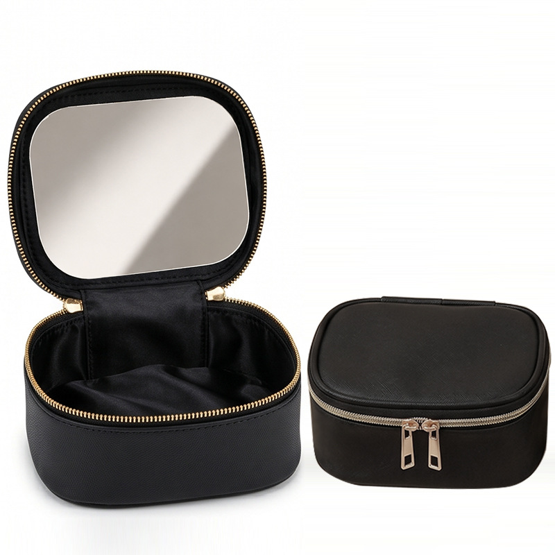 2026 New Makeup Bag with Mirro - Travel Z ulasan dan harga