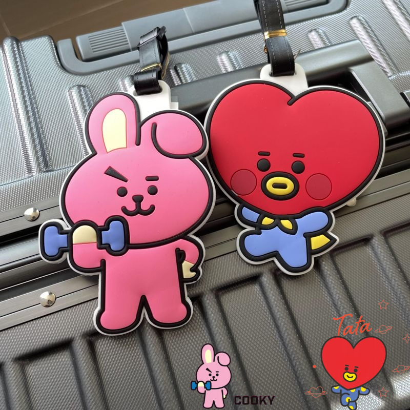 BT21 cartoon cute keychain Kaw - Travel Accessories Gear ulasan dan harga