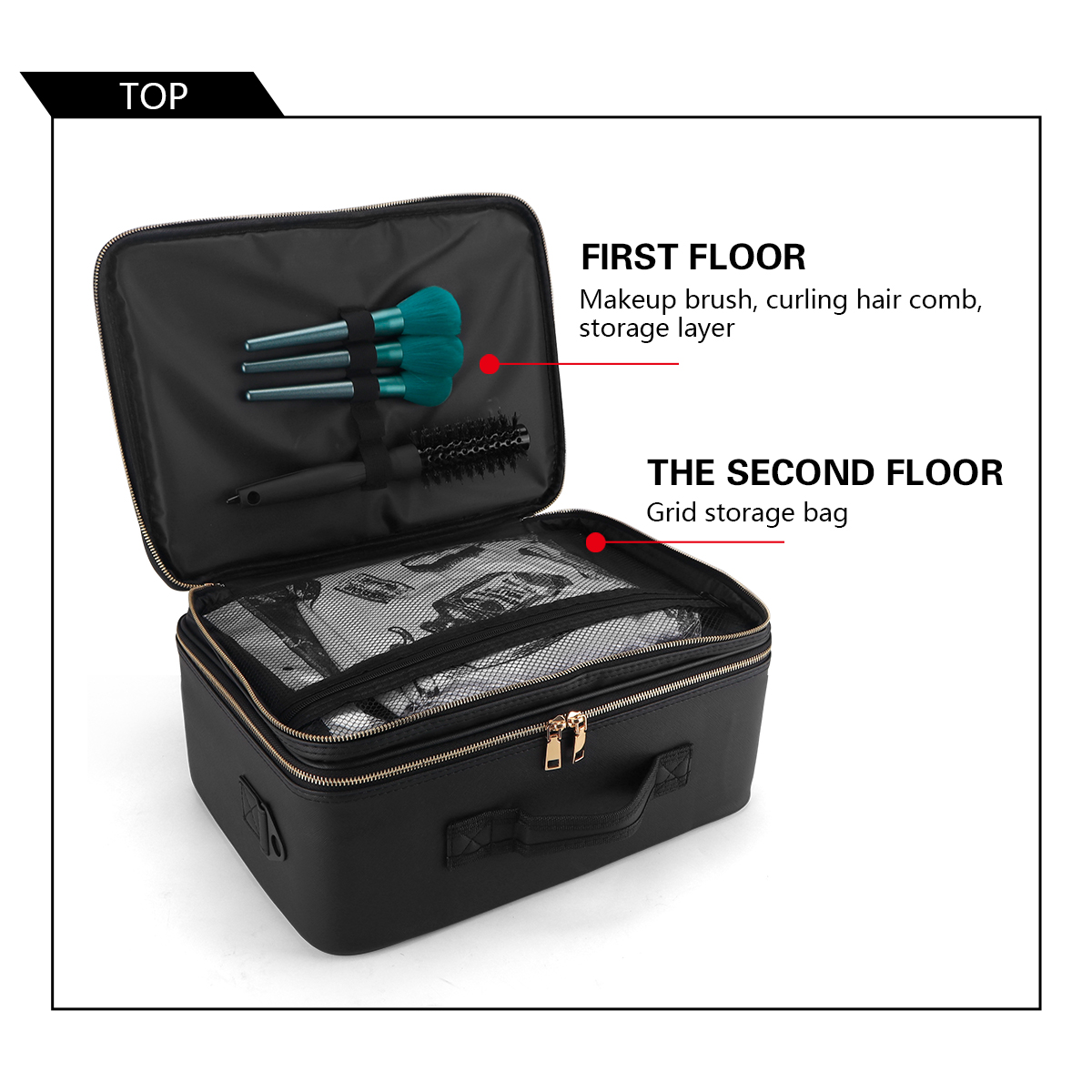 Women Travel Cosmetic Case Org - Travel Z ulasan dan harga