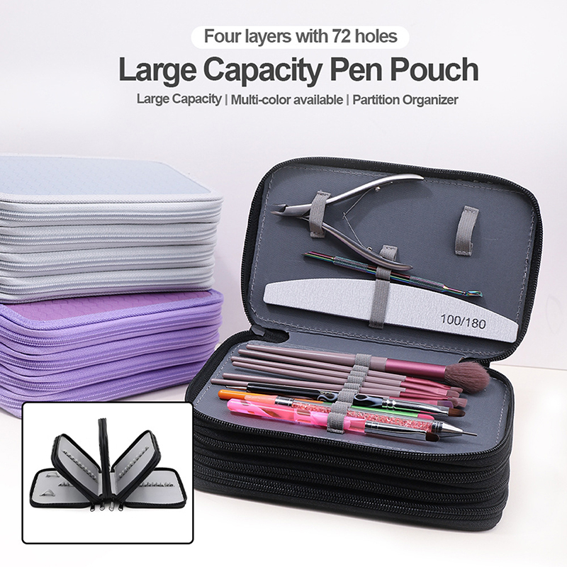 Large Capacity Nail Art Tool B - Travel Z ulasan dan harga