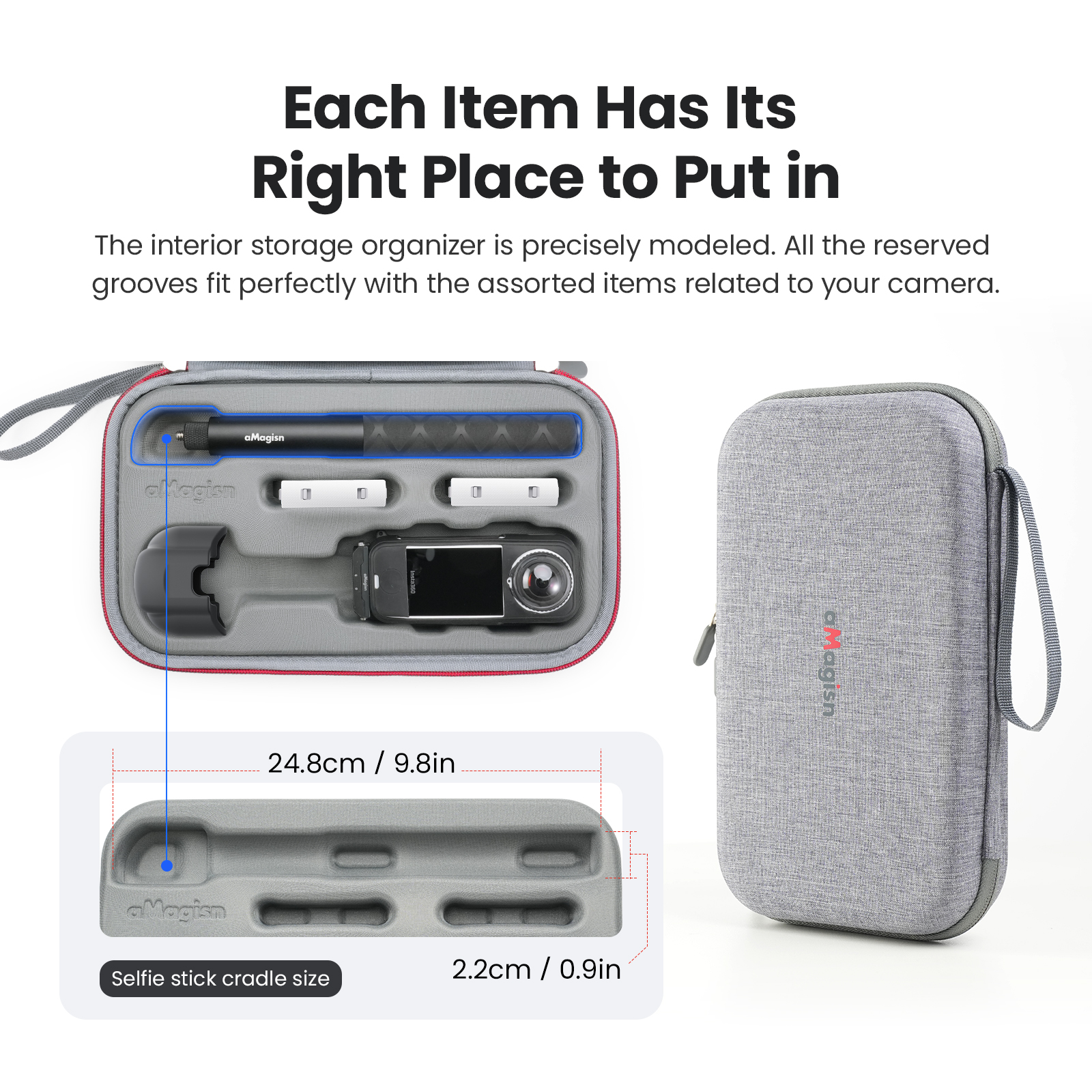 aMagisn X4 Air Portable Carry  - Travel Accessories Kit Bag ulasan dan harga