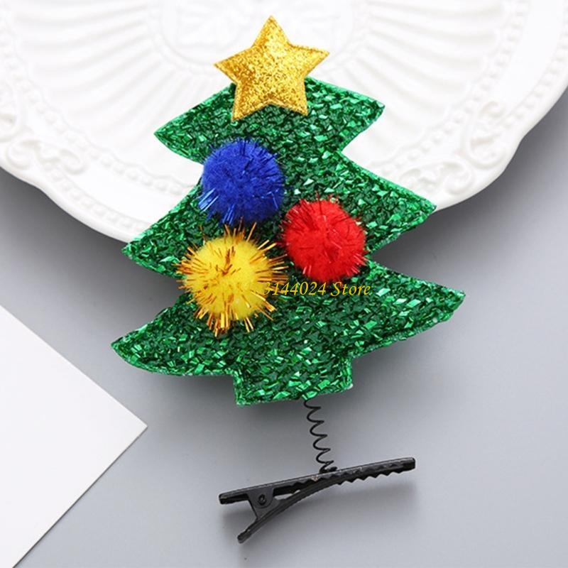 Cartoon Christmas Hair Clip Fe - Travel Accessories Shops ulasan dan harga