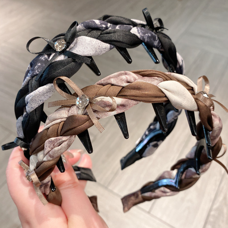 Print Braid Hair Bands Versati - Travel Accessories Shops ulasan dan harga