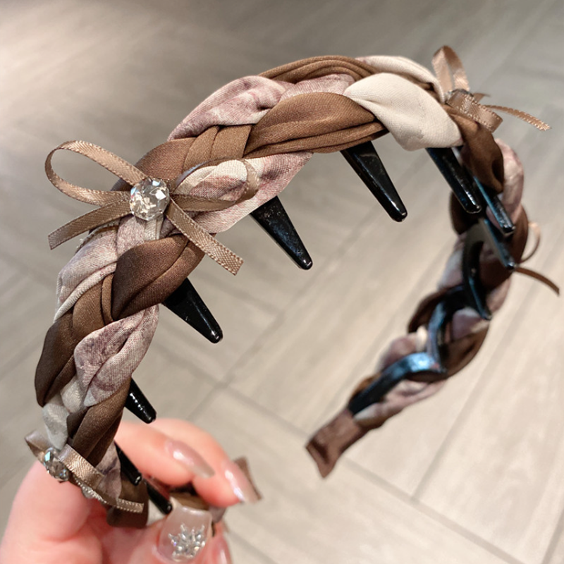 Print Braid Hair Bands Versati - Travel Accessories Shops ulasan dan harga