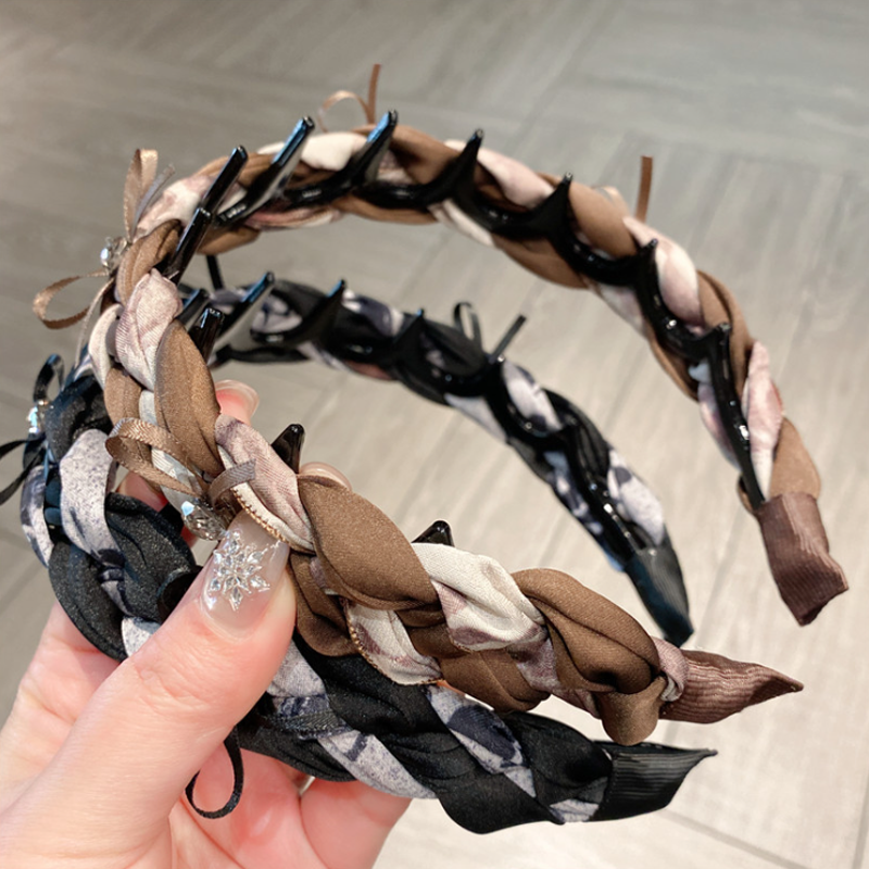 Print Braid Hair Bands Versati - Travel Accessories Shops ulasan dan harga
