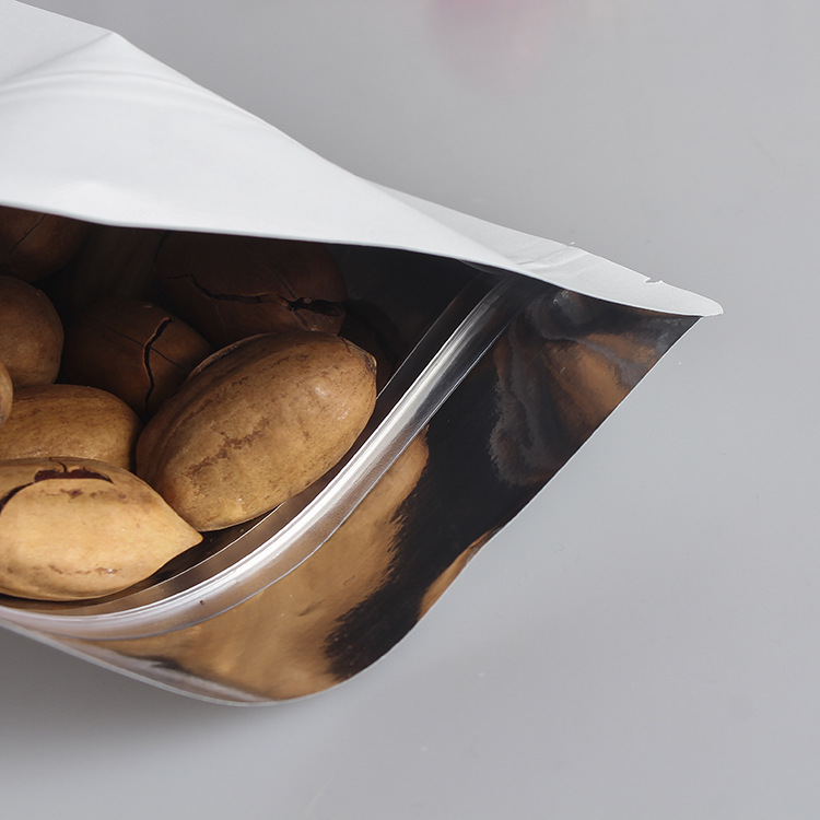 100pcs Wholesale Stand up Whit - Reusable Zip Bag ulasan dan harga