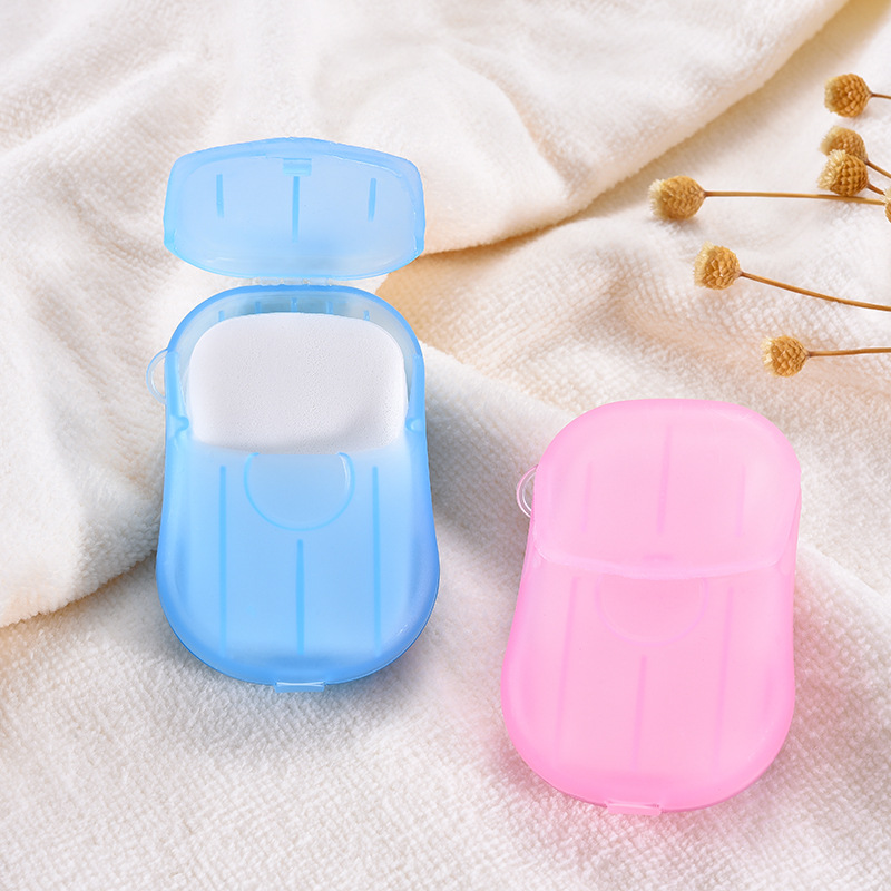 20 PCS Travel Soap Paper Dispo - Travel Kitchen Accessories ulasan dan harga