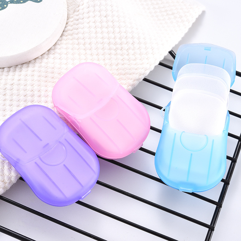 20 PCS Travel Soap Paper Dispo - Travel Kitchen Accessories ulasan dan harga