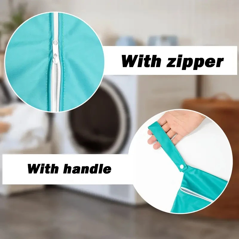 Travel Laundry Bags with Zip,  - Reusable Zip Bag ulasan dan harga