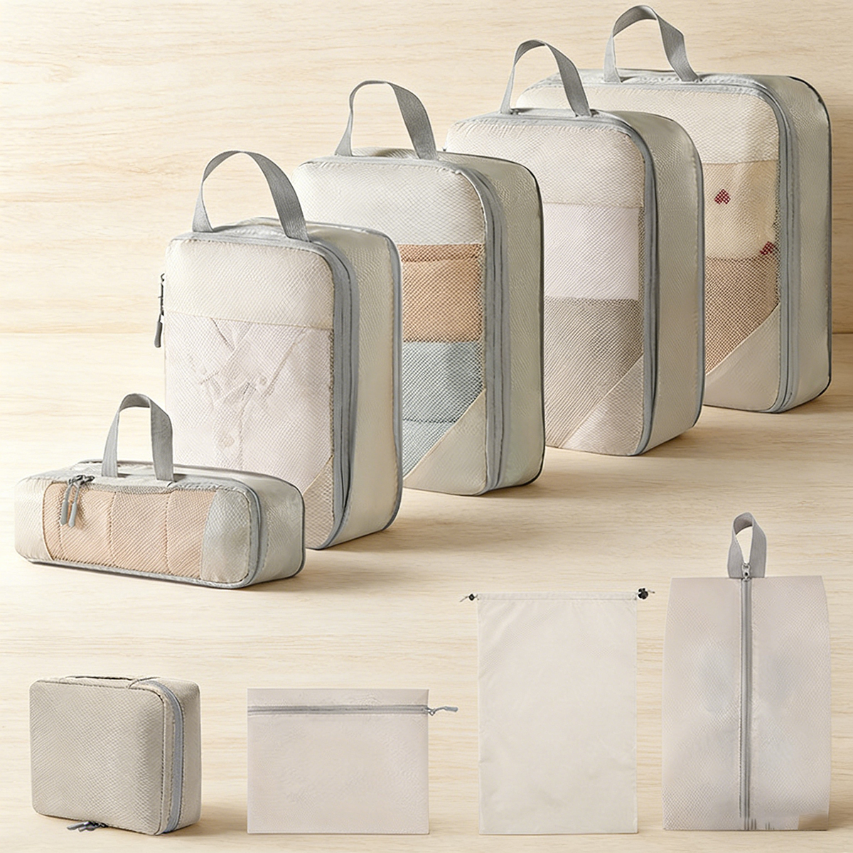 5pcs/set Lightweight Portable  - Travel Accessories Kit Bag ulasan dan harga
