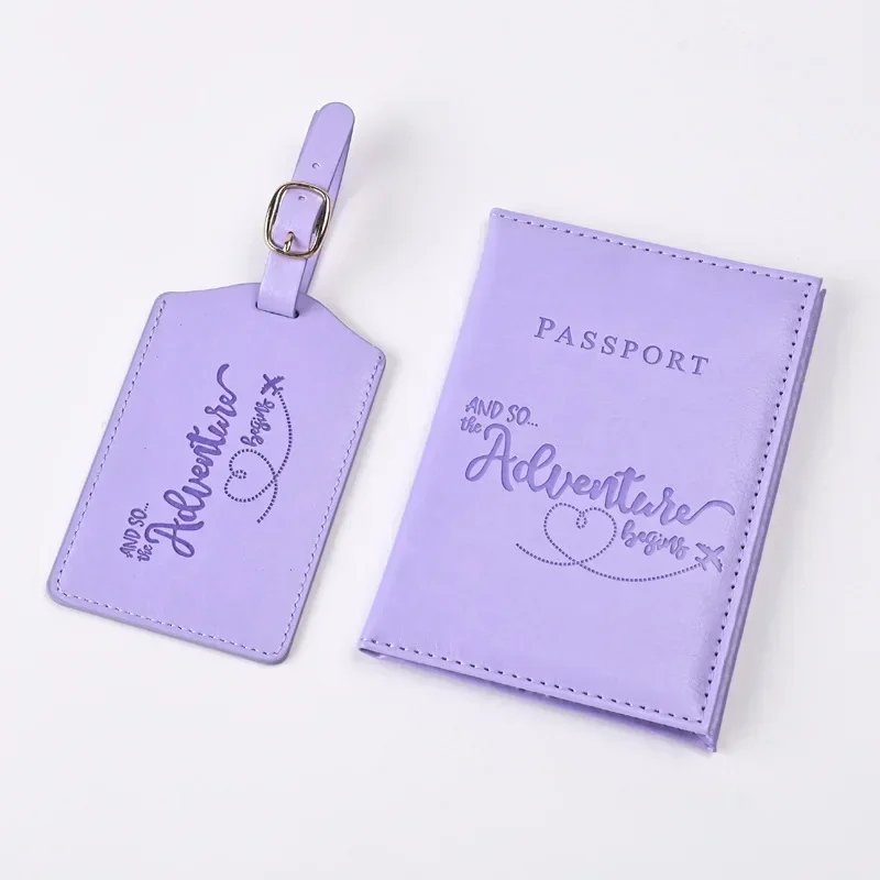 New Purple PU Leather Passport - Travel Accessories Wallet ulasan dan harga