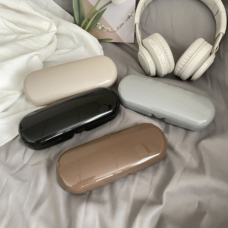 Portable Cream Colored Glasses - Travel Accessories Hong Kong ulasan dan harga