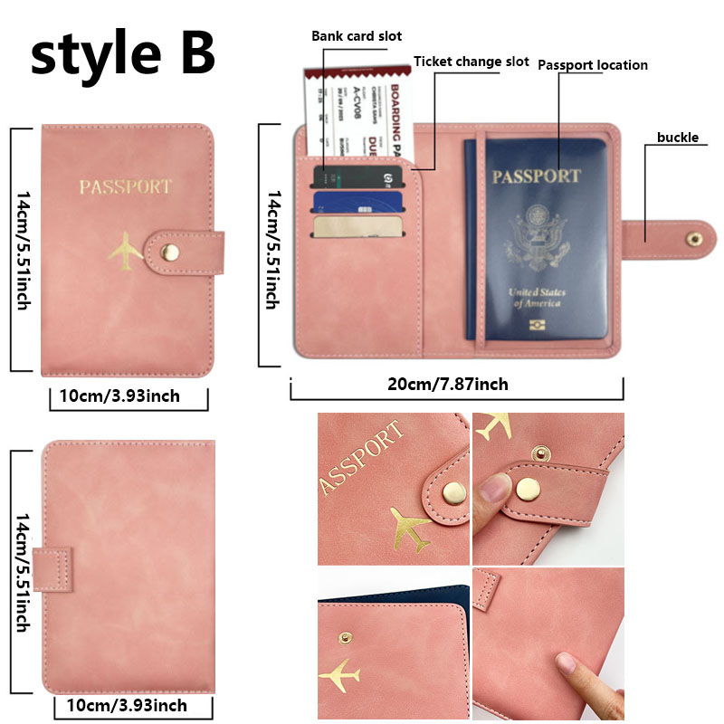 Leather Passport Holder Covers - Travel Accessories Wallet ulasan dan harga