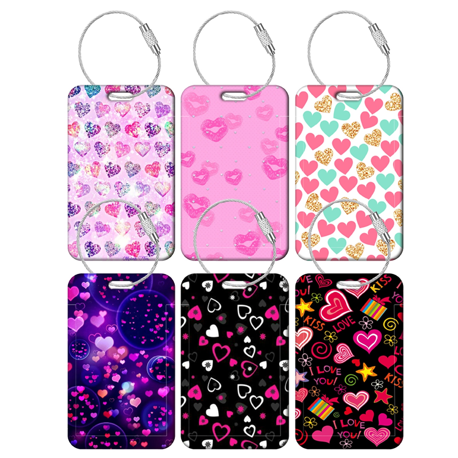 Love Heart Drawings Luggage Ta - Travel Accessories Drawing ulasan dan harga