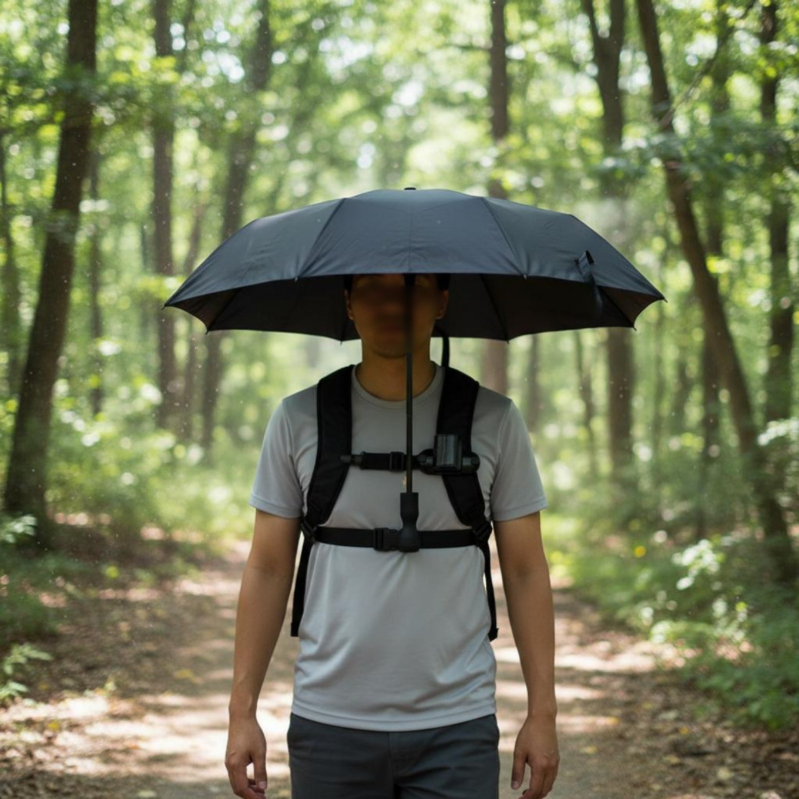 Backpack Umbrella Clip Portabl - Travel Accessories Gear ulasan dan harga