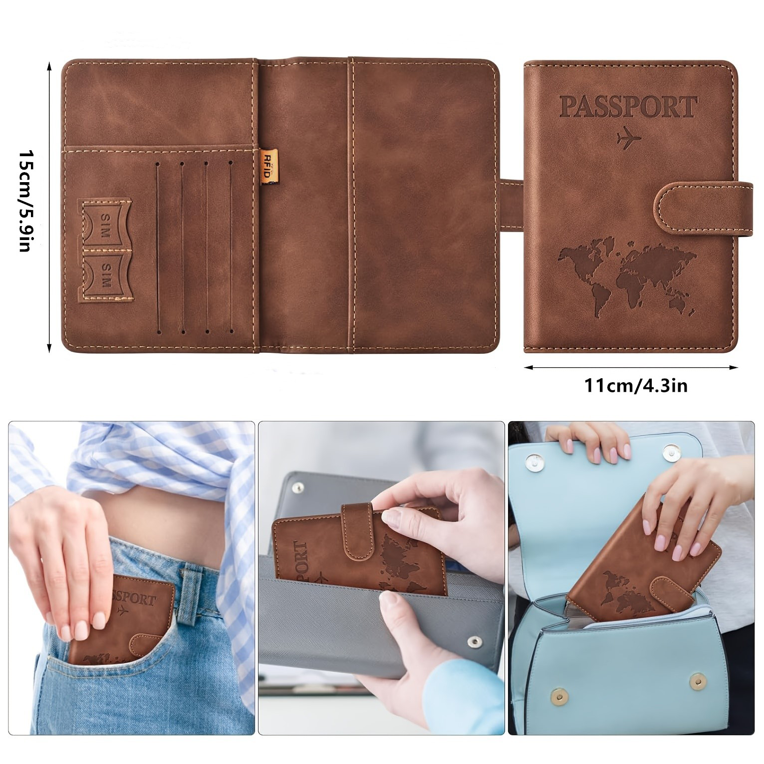 Passport Holder, Passport Cove - Travel Accessories Wallet ulasan dan harga