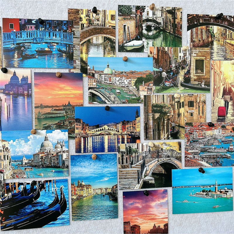30Pcs 10x14cm Travel Landscape - Travel Z ulasan dan harga