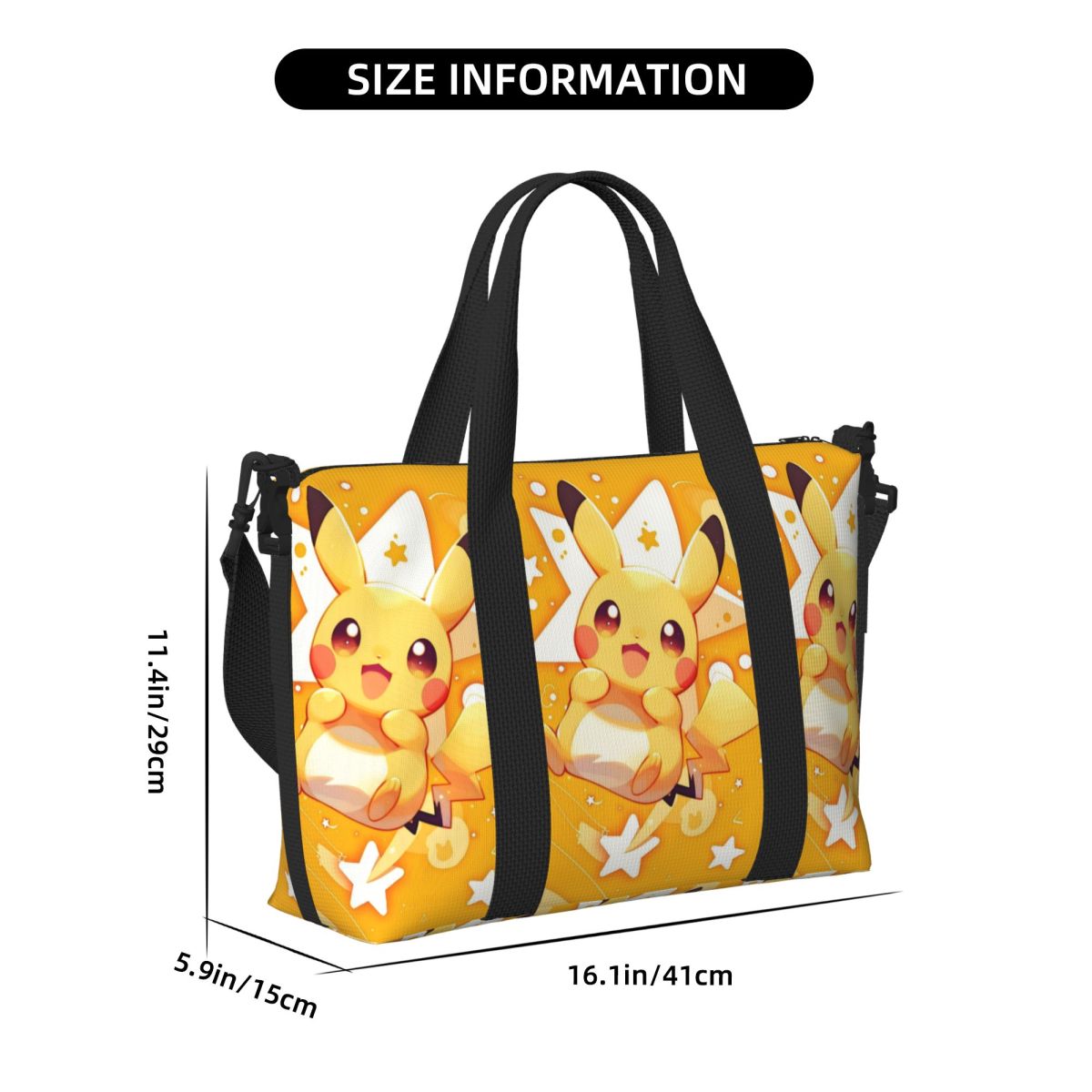 Custom P-Pikachus Cute Printed - Travel Accessories Shops ulasan dan harga
