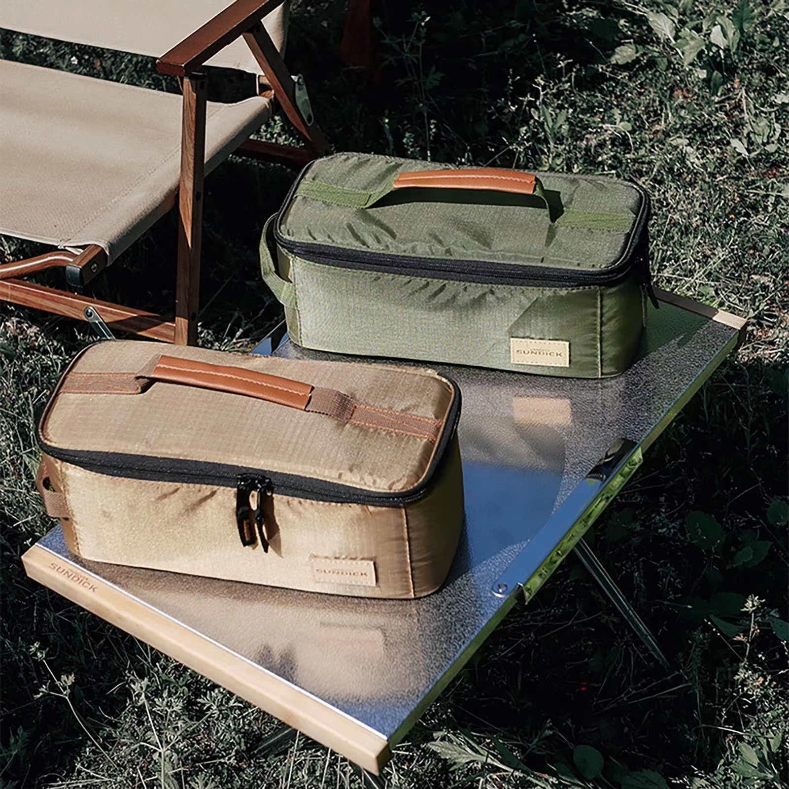 Insulated Camping Cutlery Stor - Travel Kitchen Accessories ulasan dan harga