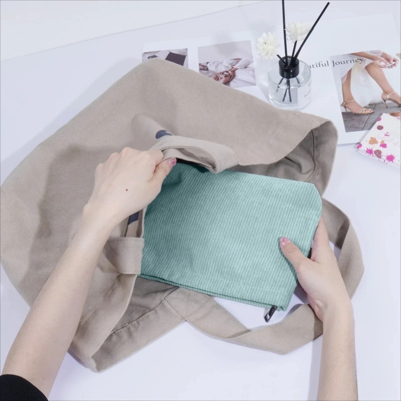 Corduroy Travel Cosmetic Bag P - Travel Z ulasan dan harga
