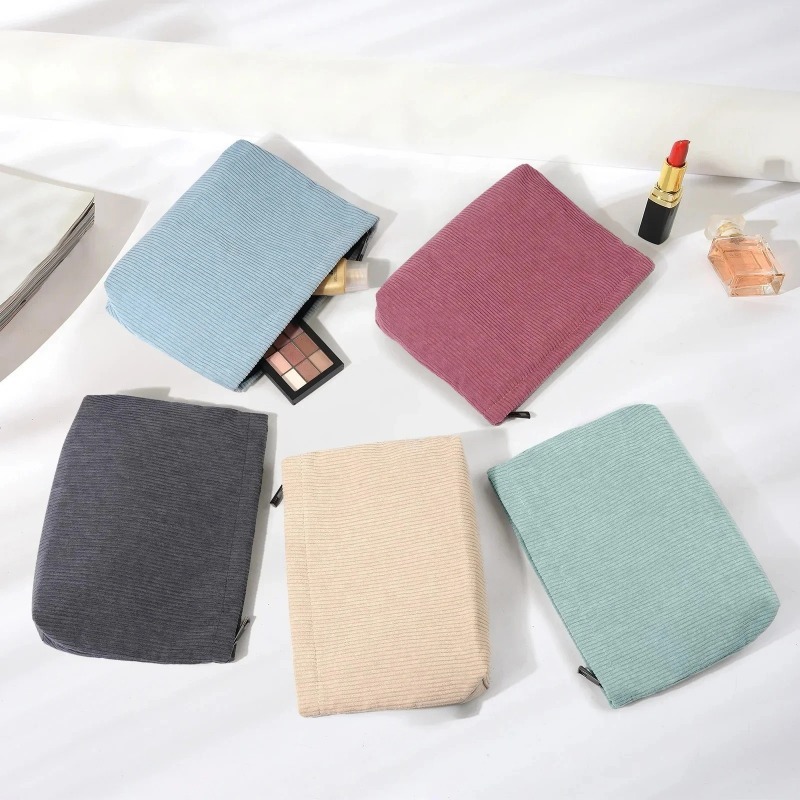 Corduroy Travel Cosmetic Bag P - Travel Z ulasan dan harga