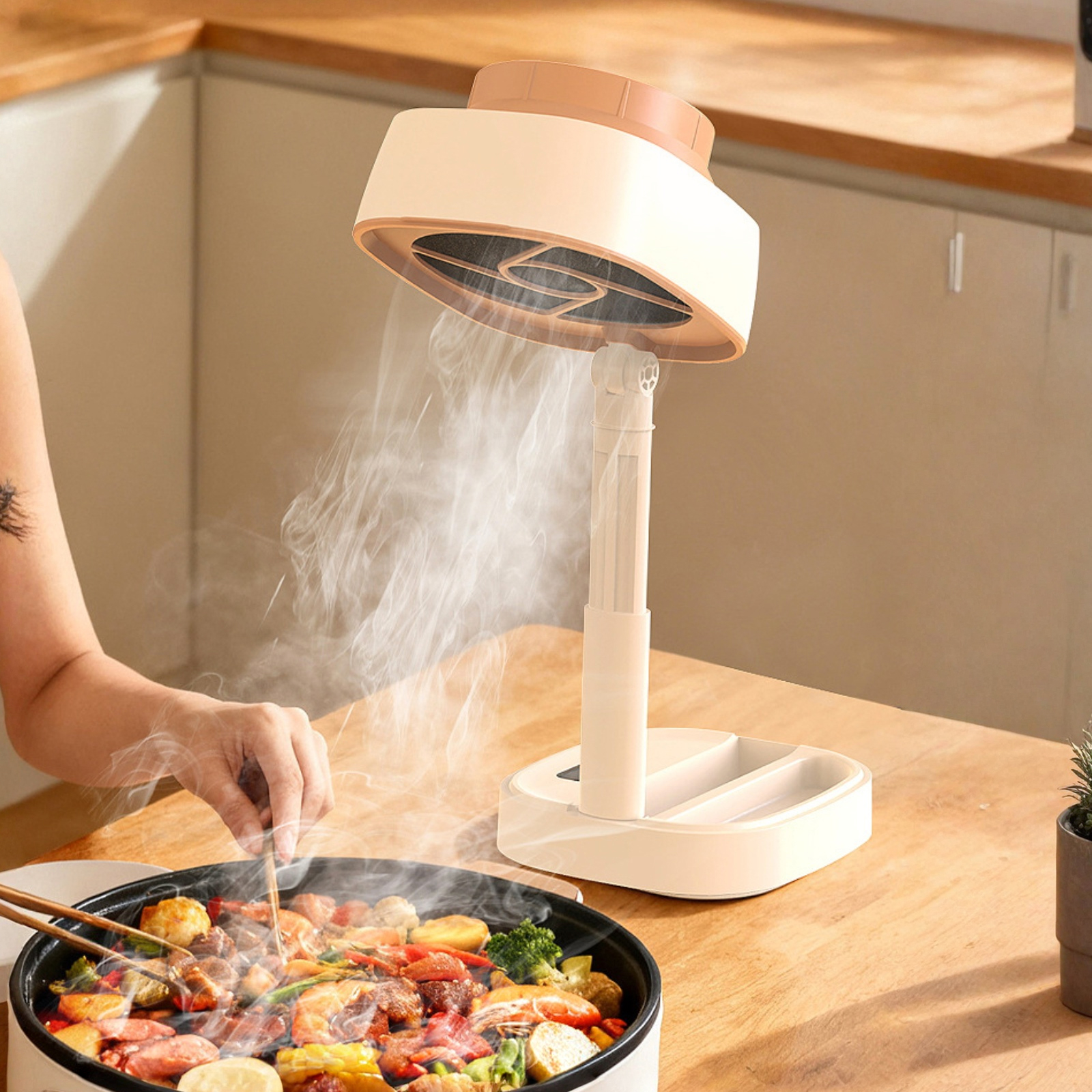 Exhaust Hood with 5-Speed Suct - Travel Kitchen Accessories ulasan dan harga
