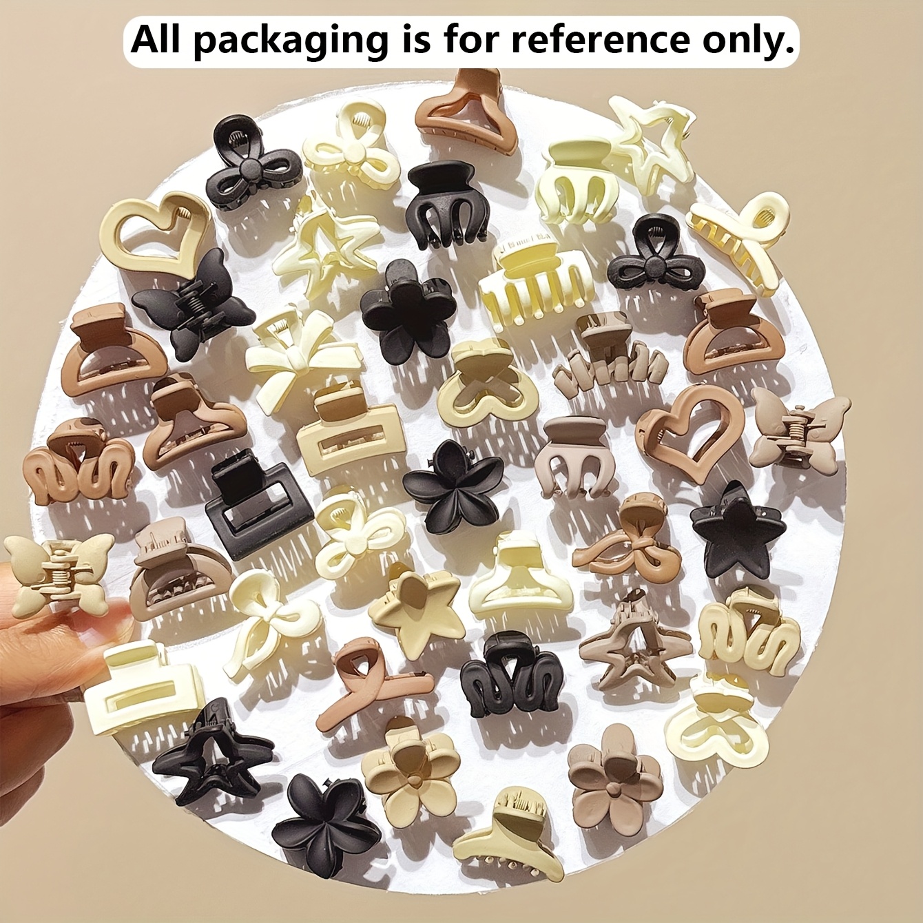 5/10/20/30pcs Beige Mixed Pack - Travel Accessories For 6 Year Old ulasan dan harga