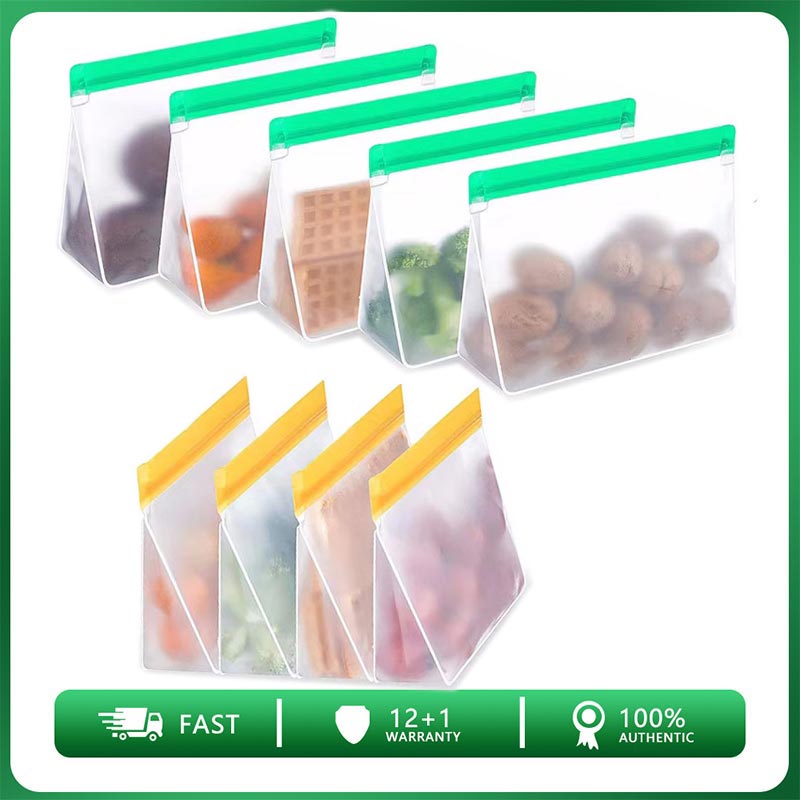 Reusable Food Storage Bag Upgr - Reusable Zip Bag ulasan dan harga
