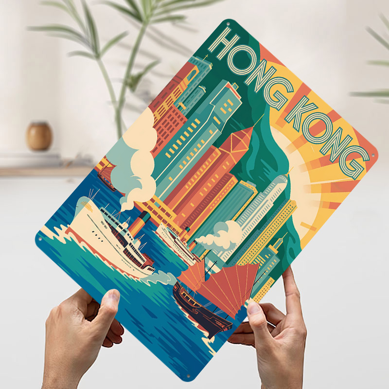 Hong Kong Travel Art Deco Meta - Travel Accessories Hong Kong ulasan dan harga